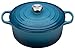 Le Creuset LS2501-266MSS Signature Enameled Cast-Iron Round French (Dutch) Oven, 5-1/2-Quart, Marine