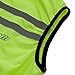 bpbtti Men's Hi-Viz Safety Running Cycling Vest - Windproof and Reflective (Medium - Chest 41-43