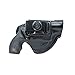 Cardini Leather USA – Zorro Series Holster – Right Handed – Black Leather – For Ruger LCR 38 Special – Concealed Carry IWB with Clip