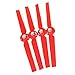 Emorefun 2 Pairs Propellers Rotor Blade Sets A and B Red for YUNEEC Typhoon G Q500 Q500+ Q500 4K RC Quadcopter Drone