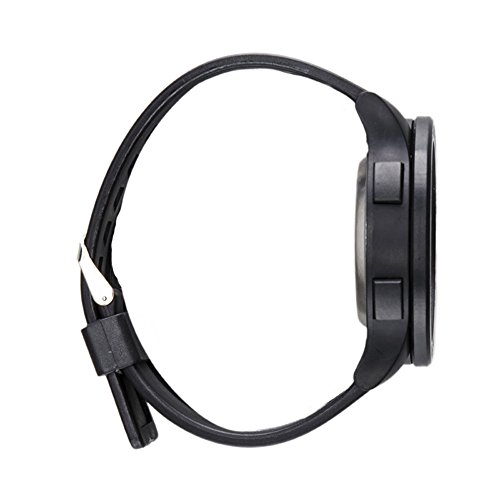 Quartz Wristwatches,Fashion Waterproof Men's Boy LCD Digital Stopwatch Date Rubber Sport Wrist Watch,Black