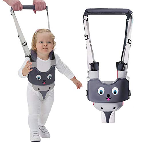 iulonee andador para bebés, arnés para caminar de mano para niños pequeños, asistente de ayudante, cinturón protector, andador de actividades para niños, ajustable, para caminar, ayudante de aprendizaje para niños pequeños de 7 a 24 meses 