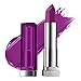 Maybelline New York Color Sensational Purple Lipstick, Satin Lipstick, Pretty in Plum, 0.15 oz