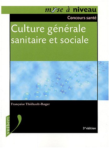 Culture générale sanitaire et sociale