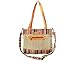 Mato Boho Bohemian Sling Crossbody Shoulder Tote Handmade Brown Aztec Tribal Pattern Womens Bag with Zipper & Adjustable Strap