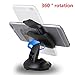 Car Mount, Yukiss Easy One Touch Cell Phone Mount + Dual USB 2.1A Charger Bonus, Foldable Mobile Phone Car Mount and Smartphone Car Holder for iPhone 6s Plus 6s 5s Samsung Galaxy S7 Edge S6 S5 Note 5
