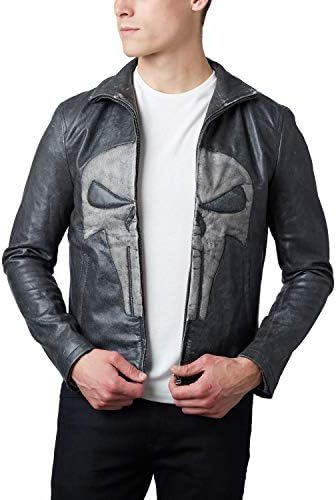 Men's Punisher Leather Jacket