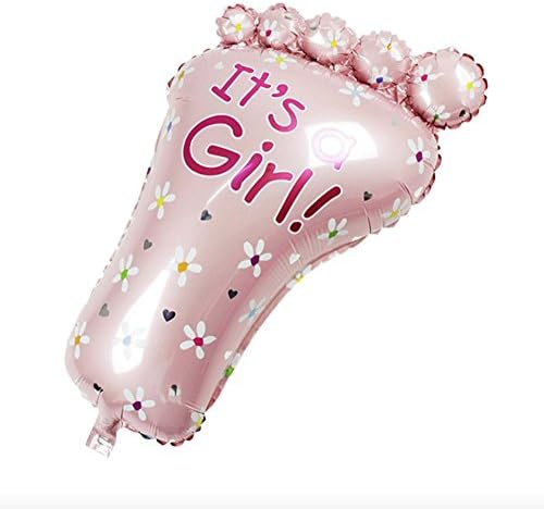 4PCs/lot Angel Baby Shower Foil Balloons Baby Boy Girl Birthday Party Decoration Baby Shower Balloons Mini About 30-40cm (Foot Girl)