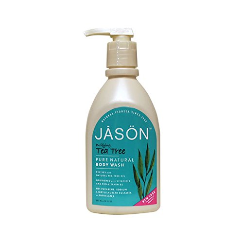 Jason Natural Products Tea Tree Satin Shower Body Wash, 30 Ounce -- 3 per case.