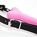 Demarkt Dog Bones Shape Silicone Open Mouth Gag with Adjustable Leather Strap BDSM Tool(Pink)thumb 2