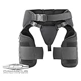 Damascus Protective Gear TG40 Imperial Thigh Groin Protector, Black