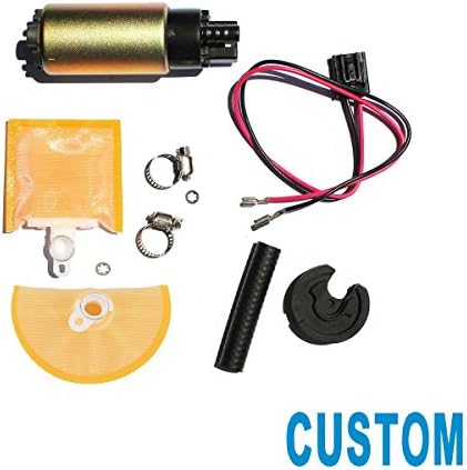 CUSTONEPARTS New Electric Fuel Pump &amp; Install Kit Fit Multiple Models E8213 E2303