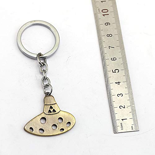 Algol - The Legend of Zelda Keychain Ocarina of Time Key Ring Holder Metal Car Chaveiro Key Chain Pendant Game Jewelry