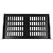 Rack Shelf by SimpleCord - Universal Cantilever Vented 1U Rack Tray For 19-inch Server Racks and Cabinets – Premium Heavy Duty Cold Rolled Steel Designed to Hold Network and AV Equipment