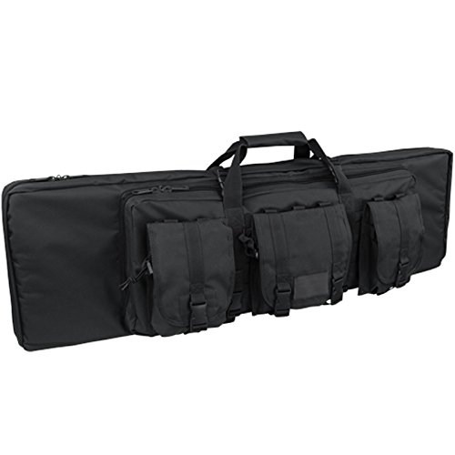 Condor Double Rifle Case (Black, 42 x 13 x 4.5-Inch)