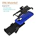 Droid Turbo Case, Circlemalls Dual Layers [Combo Holster] and Built-in Kickstand Bundled with Dual Layers Protection Hybrid Shockproof Phone Case and Stylus Pen for Motorola Droid Turbo XT1254-Blue