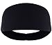 Self Pro Mens Headband 2-Pack Guys Sweatband & Sports Headband for Running, Crossfit, Working Out and Dominating Your Competition - Performance Stretch & Moisture Wicking (Black)