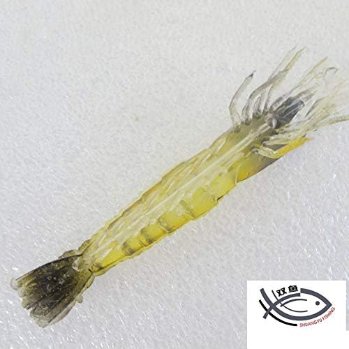 Soft Bait, Sham Shrimp Road Sub-Bait Soft Insect Soft Shrimp Bionic Bait Lure Bait 10cm Soft Bait Shrimp Sea Baitbait