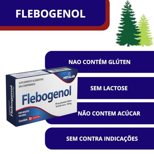 Flebogenol 30 comprimidos Pinus Pinaster 50mg
