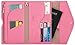 Travelambo Rfid Blocking Passport Holder Wallet & Travel Wallet Envelope (pink)