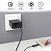 iVoler Quick Charge 3.0 USB Type C Adaptive Fast Charging Wall Charger with 2-in-1 Micro USB & Type C Cable for Samsung Galaxy S7/Edge/S6/Edge/Plus/Note 5, LG G5/V20, HTC 10 and More - Black