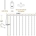 Curtain String Lights, Battery/USB Powered 200 LED Twinkle Light with Remote, Auto On/Off Setting & 8 Modes Fairy Lights for Indoor/Outdoor Bedroom Party Decor (Warm White 9.8 x 6.6Ft)