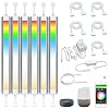 Smart Under Cabinet Lighting Strip Lights White & Color Ambiance Dimmable Work with Alexa Google Smart Thing Phone App…