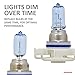 SYLVANIA - 2504 (PSX24W) SilverStar zXe Fog High Performance Halogen Fog Light Bulb - Bright White Light Output, HID Attitude, Xenon Fueled Technology (Contains 2 Bulbs)