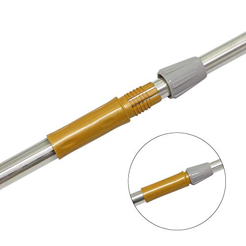 Long Reach Pole with Hook 64" High Reach Garment Hook Extendable Closet