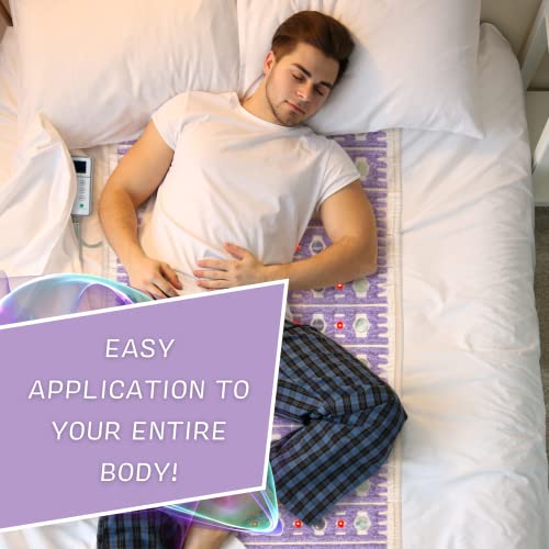 Healthyline Advanced Infrared Heating Pad FSA HSA Eligible Amethyst