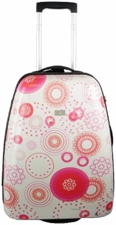 flower hard case luggage