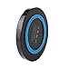 Fast Charging For Samsung Galaxy S7/S7 Edge,Qi-Wireless Power Charger Charging Pad (Blue1)