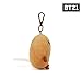 SWEMNED BT21 SHOOKY Character Soft Plush Stuffed Animal Keychain Key Ring Bag Charm, 10 cm, Brown