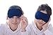 Extra Soft 100% Silk Sleep Mask & Eye Blindfold w/Adjustable Strap by Expedis for Men & Women