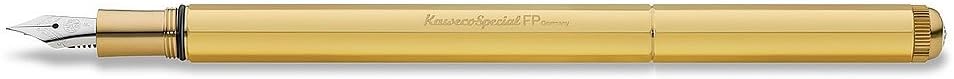 Kaweco SPECIAL Fountain Pen Brass I Premium Brass Fountain Pen for Ink Cartridges I Exclusive Fountain Pen 17 cm I Nib: M (Medium) - Image 3