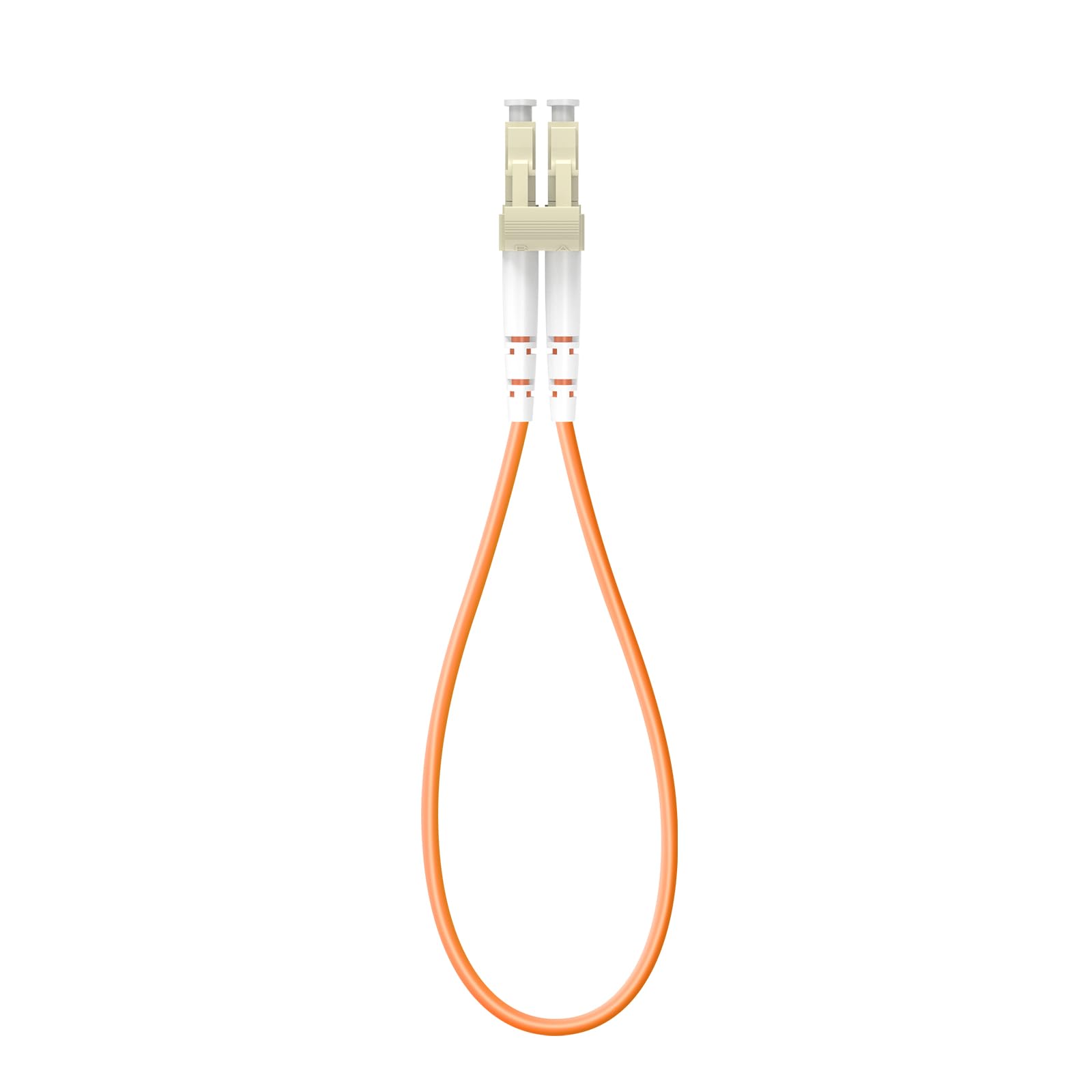 Jeirdus LC/UPC Duplex OM1 MM(62.5/125) Fiber Optic Loopback Module Connector Tester Adapter