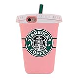 Pink Starbucks Coffee Cup Case for iPhone 7 8 iPhone7 iPhone8 Regular Size 4.7