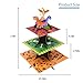 3-Tier Dinosaur Cupcake Stand Reusable Kid Birthday Baby Shower Animal Theme Party Dessert Holder Supply Decoration