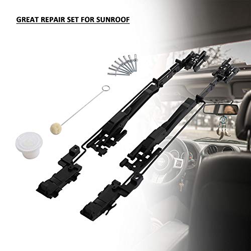 Sunroof Repair Kit, Sunroof Track Assembly Repair Kit Compatible with