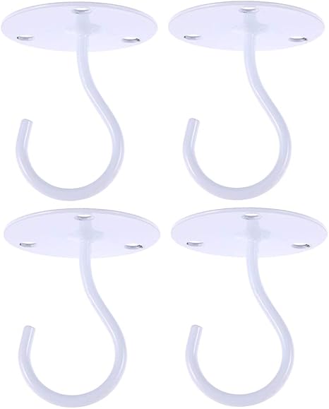 Amazon Iplusmile ウォールマウント天井アイアンフックスーツ用ぶら下げ植物天井取り付けキャビティ壁固定アクセサリー ライティングレール用 4ピース フック オンライン通販