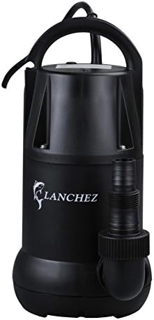 Lanchez Q7503 5/8 HP Multi-Purpose Electric Thermoplastic Submersible Utility Water Pump for Clean Water