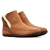 Sorel-Womens-Nakiska-Bootie-House-Slippers-with-Suede-and-Faux-Fur-Lining