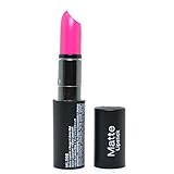 1 NYX ROUND MATTE LIPSTICK MLS02 SHOCKING PINK / ROSE INTENSE BLUE TONE HOT PINK + FREE EARRING