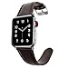 For Apple Watch Band 38MM,Shielda Retro Genuine Leather Strap Replacement Band for Apple Watch Series 3 / 2 / 1 (Coffee)