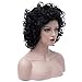 Mildiso Wigs for Black Women Short Wig Kinky Curly Wigs Afro Wigs African American Women Wigs with Wig Cap M036