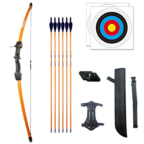 Pointdo 45 Archery Recurve Bow And Arrow Set For Kids Archery Beginner Gift And 18lbs For Teens 