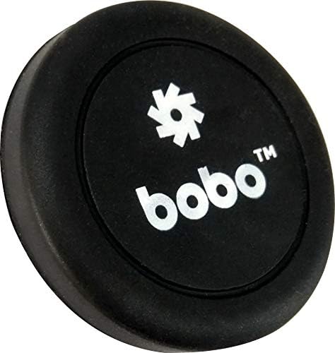 Car Mount, Bobo Universal Flat Stick On Magnetic Dashboard Mount Car Phone Holder, with Fast Snap Technology for Smartphones and Tablets, Black