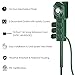 24-Hour Mechanical Timer, Outdoor Power Strip, Weatherproof Yard Power Stake, ETL Certified, Green