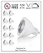 CBConcept UL-Listed MR16 GU5.3 LED Bulbs, 10-Pack, 5 Watt, Dimmable 500 Lumen, Warm White 3000K, 36°Beam Angle, 12V, 50W Halogen Equivalent, Recessed/Landscape LED Lighting | Designed In San Francisco