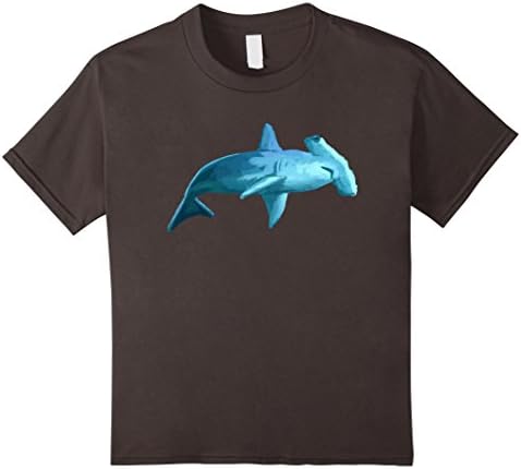Kids Sphyrna Hammerhead Shark T Shirt Tshirt tee 4 Asphalt